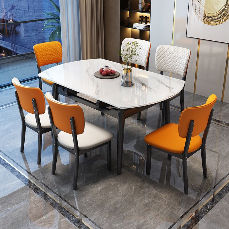 Contemporary Wood Dining Chairs Open Back Dining Side Chair for Restaurant Use