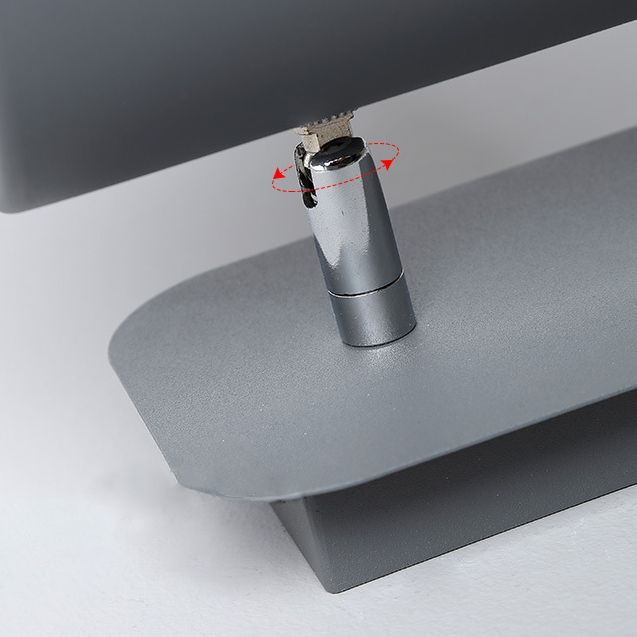 Slaapkamer eenvoudige sconce verlichtingsarmaturen 1 blub metalen roterende wandgemonteerde verlichting