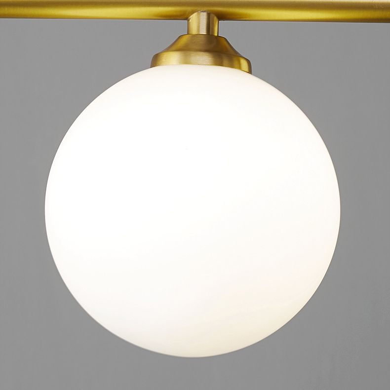 Linear Hanging Pendant Lights Contemporary Glass Ceiling Pendant Light