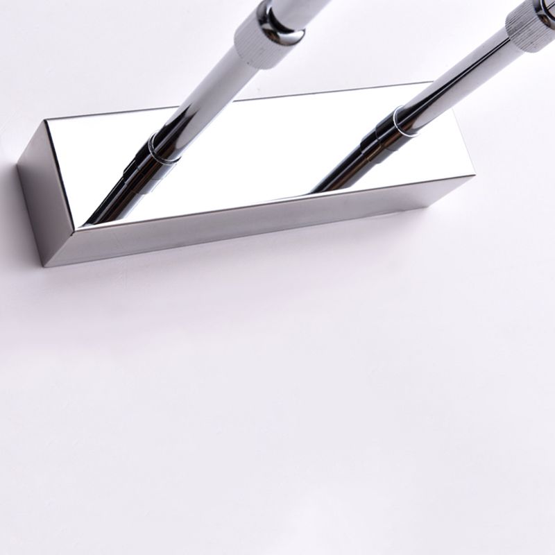 Lampada rettangolare per la lampada con applique del bagno in metallo a muro moderno lampada