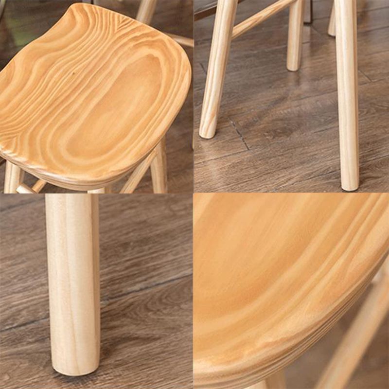 Industriële stijl houten barkrukkrukkrukken voorstoel kruk voor keukenbar