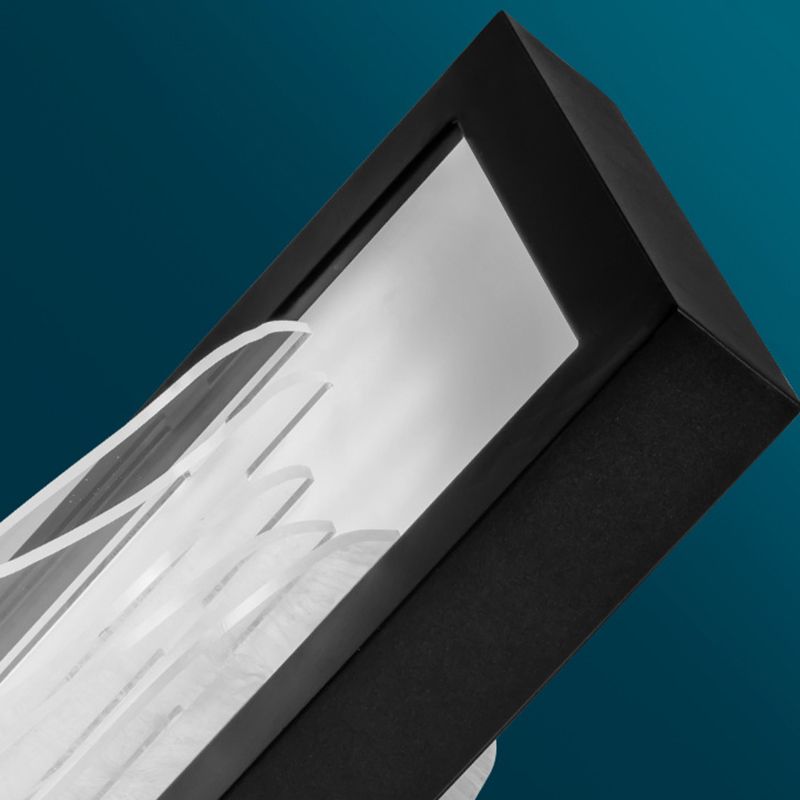 Modern Metal Chandelier Lamp Linear 1-light LED Island Pendant for Dining Room