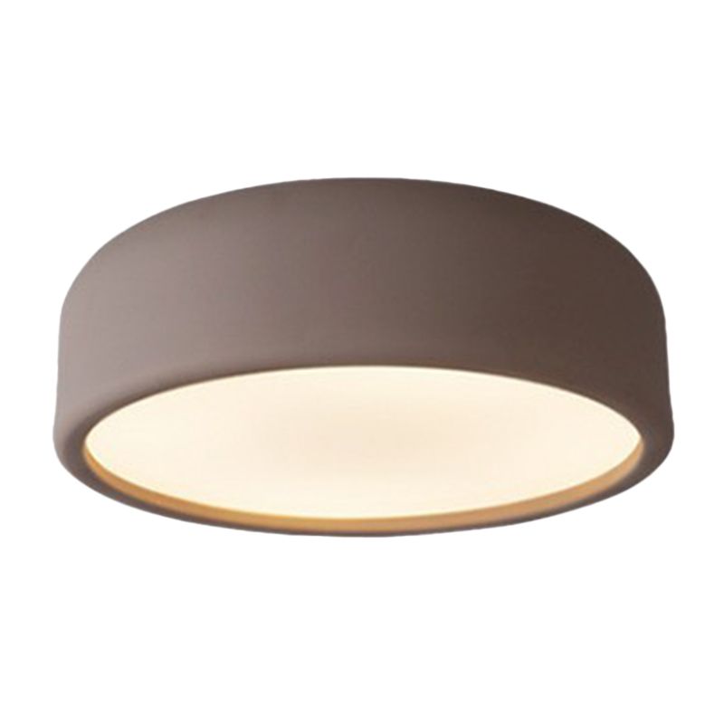 Rond Shade salon plafond lumière acrylique unique minimaliste suspendu minimaliste