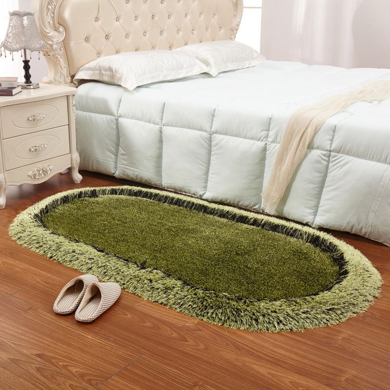 Lässige Schlafzimmer Teppich mehrfarbigem Farbbereich Teppichpolyster Anti-Rutsch-Rücken-Beutel-resistenter Teppich