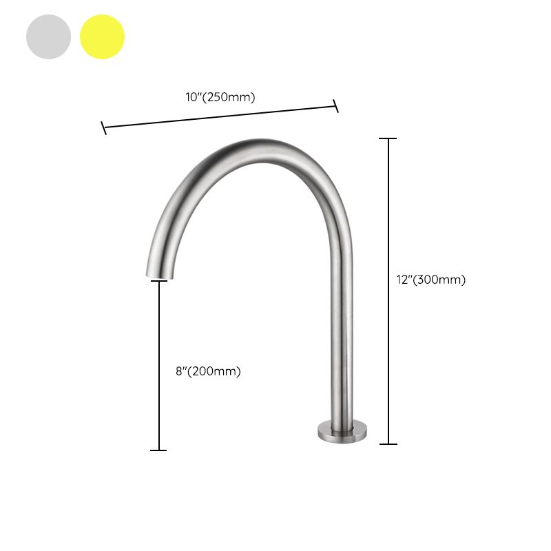 Single Handle Basin Faucet Circular Luxury Vanity Sink Faucet for Bathroom