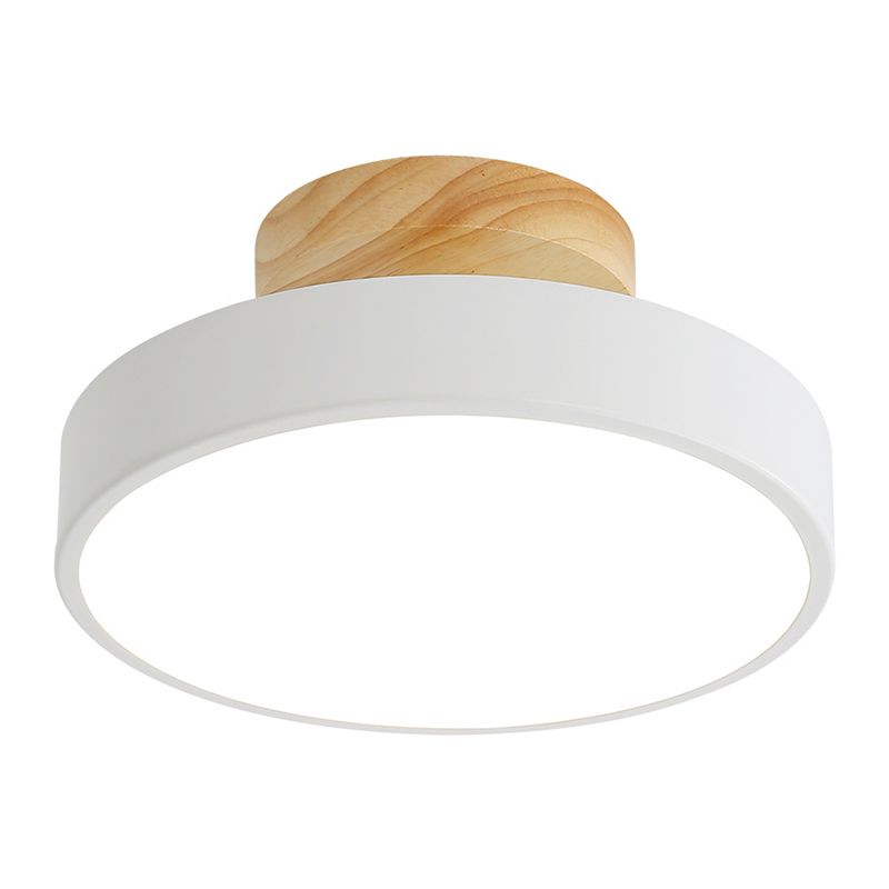 Plafonnier encastré en cercle acrylique, plafonnier LED de Style moderne