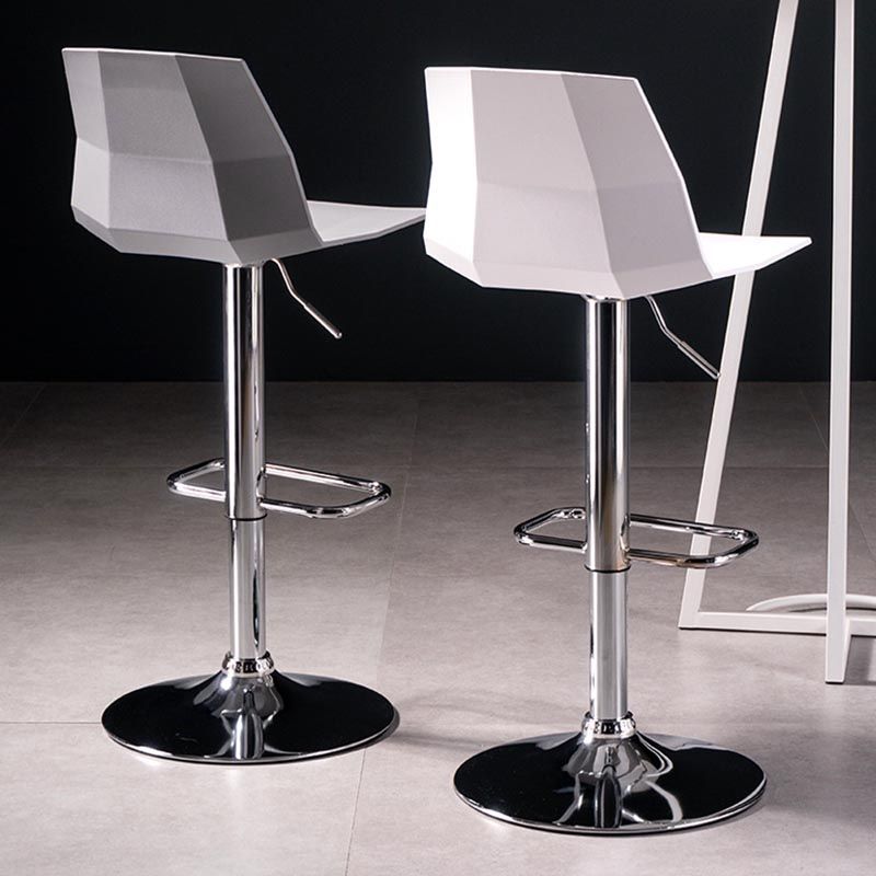 Industrial Adjustable Height Bar Stool Metal Bar Stool for Kitchen