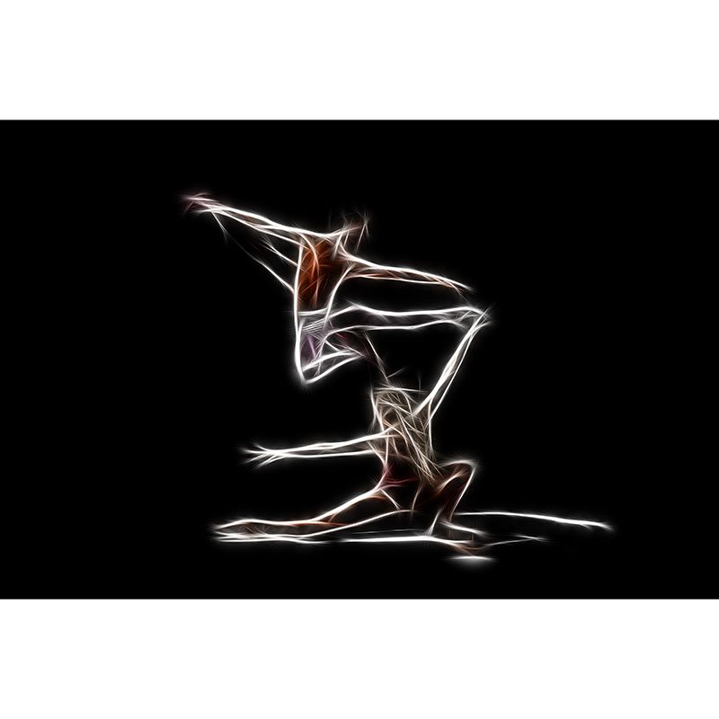 Dancing Wall Murals Contemporary Environment Friendly Wall Art for Bedroom