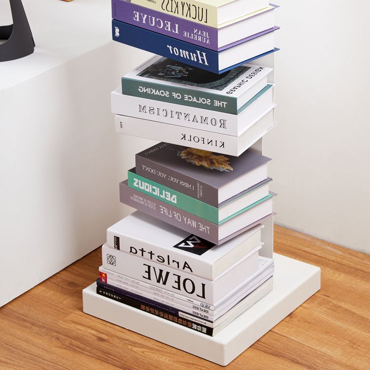13.78"W  Bookshelf Contemporary Style Invisible Bookcase for Office Home
