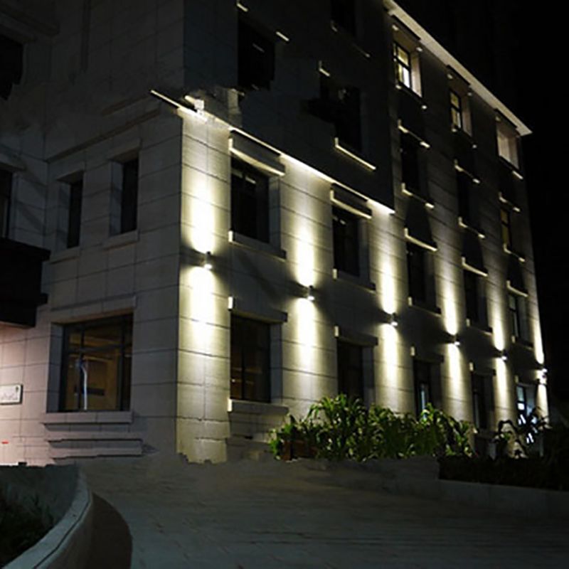 Lampe murale moderne lampe nordique simple, la teinte cylindrique, le luminaire mural pour extérieur