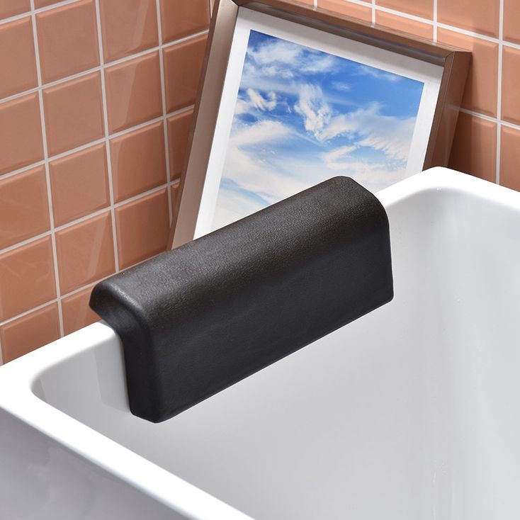 Stand Alone Antique Finish Bathtub Rectangular Soaking Modern Bath Tub