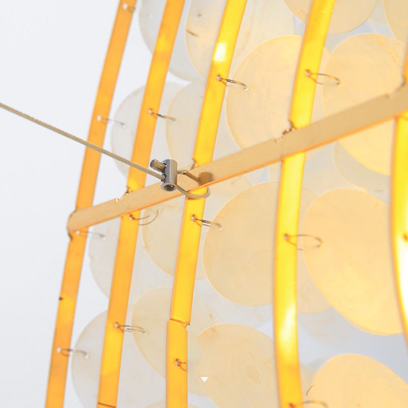 4 luci a cascata lampadario a pendente lampadario contemporaneo a pendente sospeso in bianco