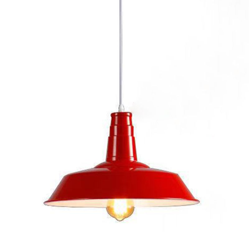 Metal Hanging Ceiling Light Industrial-Style Pendant Lighting Fixture