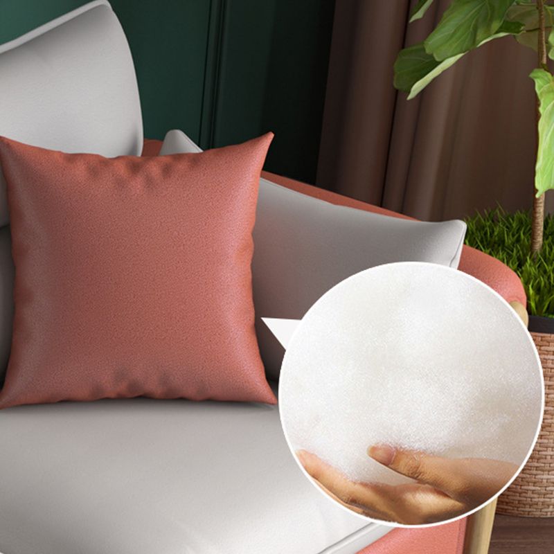 Round Arm Sectional Sofa with Storage Faux Leather Sectional Ottoman Included