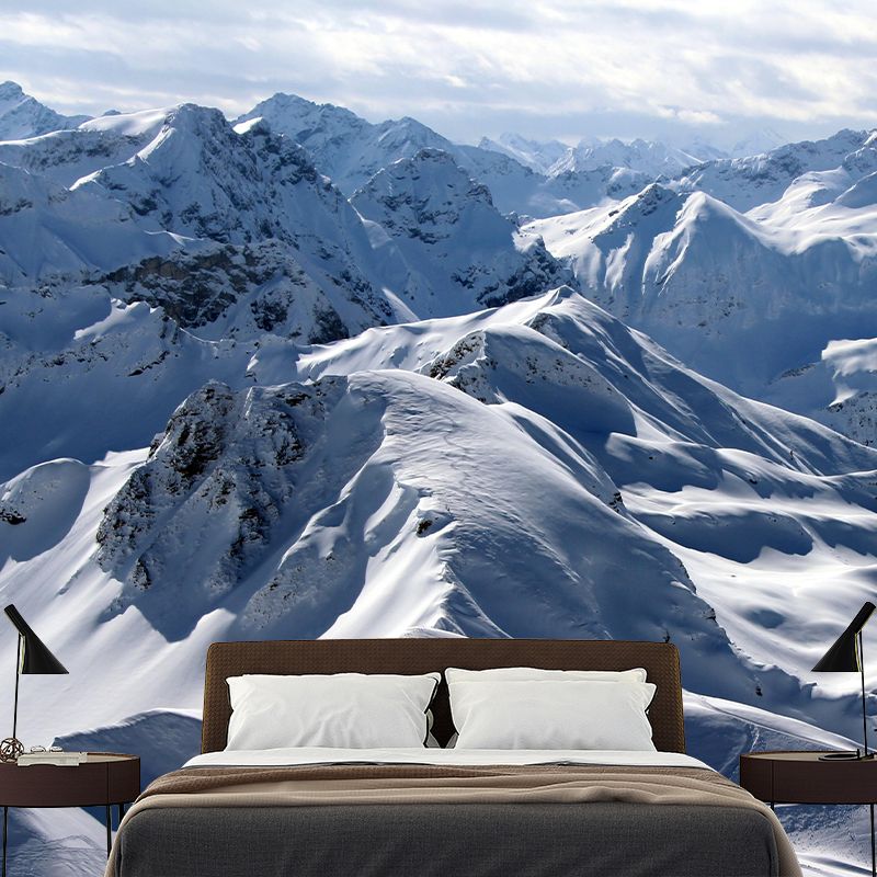 Light Color Mountain Mural Wallpaper Living Room Bedroom Wall Mural