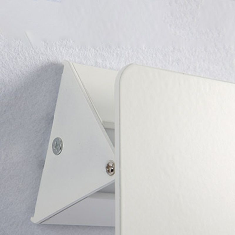 Lámpara de estilo moderno accesorios de iluminación blanca/negra con sombra acrílica para dormitorio