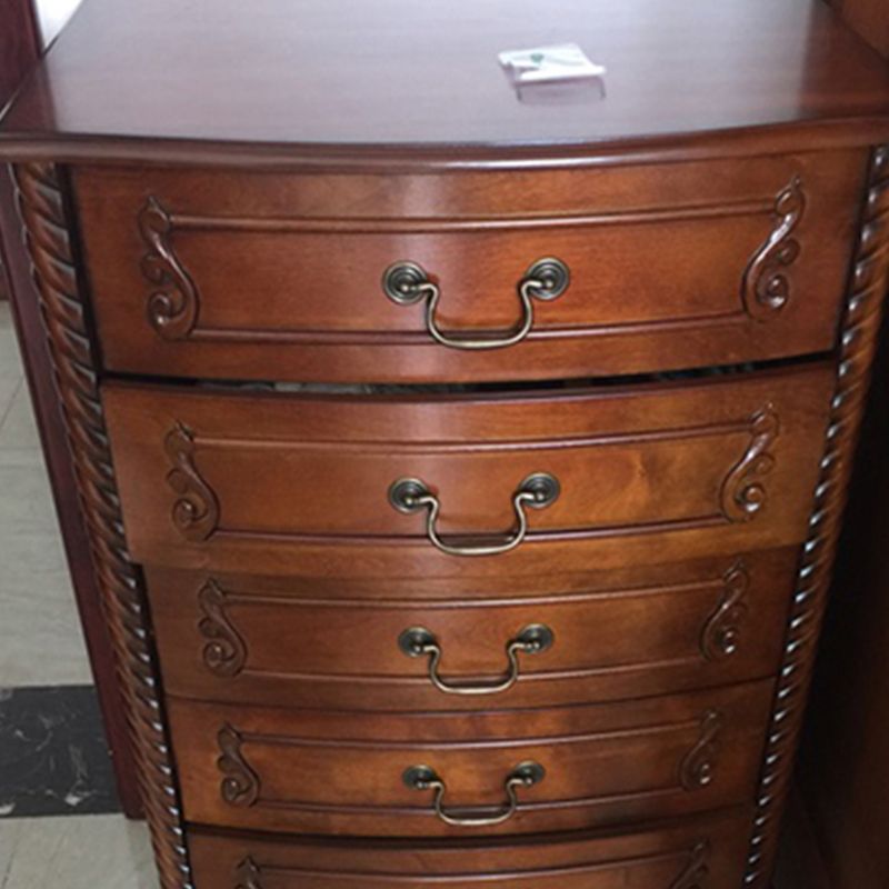 Traditional Storage Chest Solid Wood Dresser with 2/3/5 Drawers