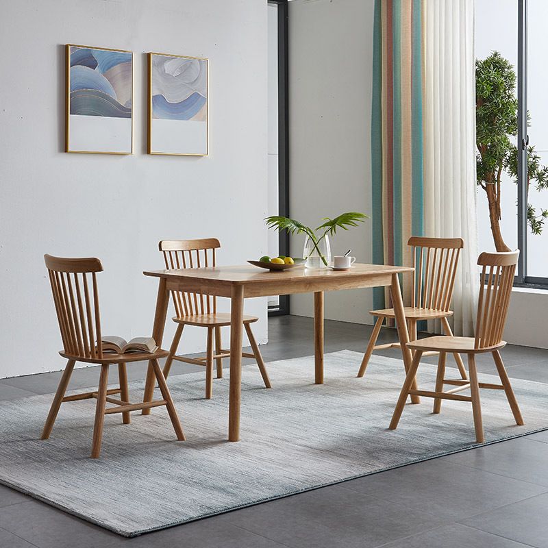 1/2/5 pcs en bois de chêne moderne