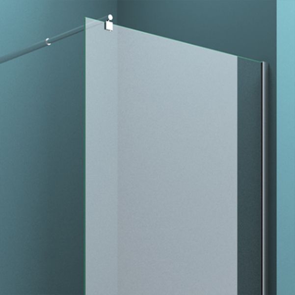 Single Fixed Transparent Fixed Glass Panel Frameless Fixed Glass Panel