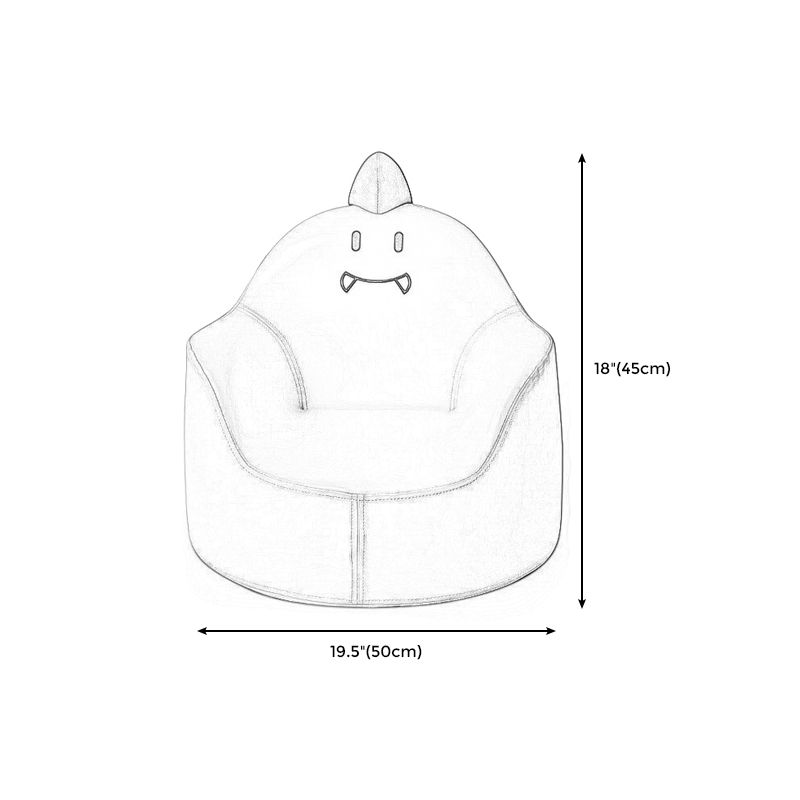 19.69"L x 19.69"W x 17.72"H Modern PU Camel Back Barrel Chair for Living Room