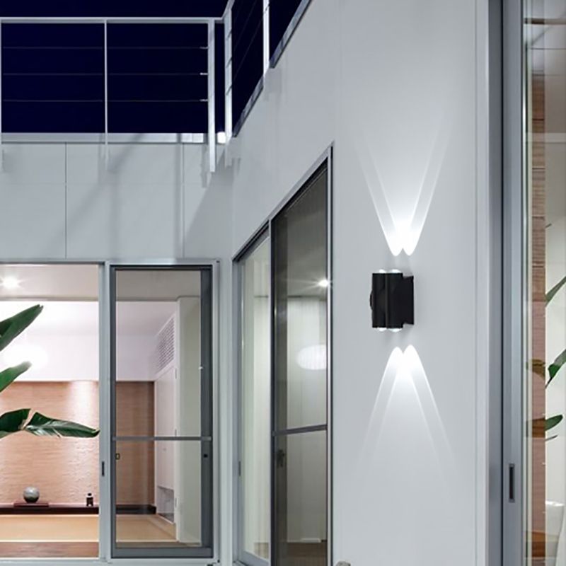 Einfache Wandhalterung helles nordisches modernes LED -Wandleuchtenlampenvorrichtung für Wohnzimmer