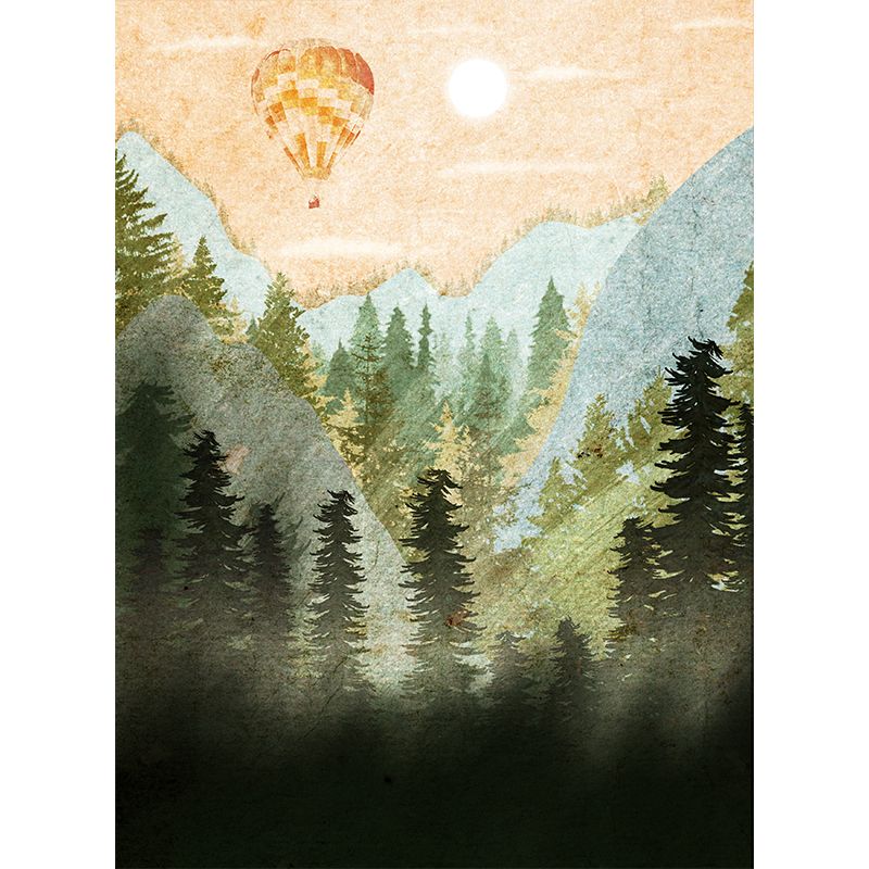 Dreamland Illustration Mural Wallpaper Environment Friendly Indoor Wall Mural