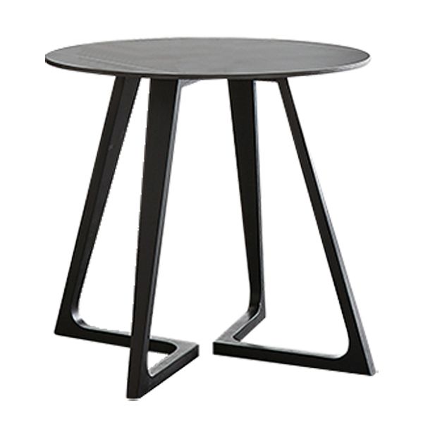 Sintered Stone Dining Table Industrial Double Pedestal Table for Dining Room