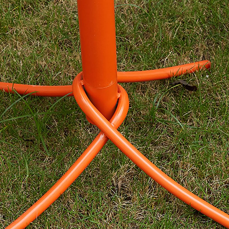 Metal Bar Dining Table Industrial Bar Height Cocktail Table with Pedestal