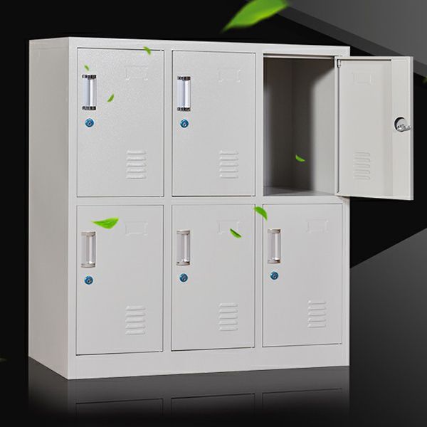 Metal Non-Hanging Cabinet Modern Storage Cabinet with Hinged Doors