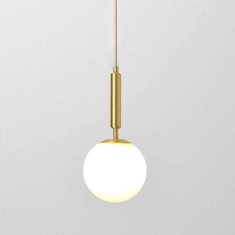 Globale hängende Leuchten modernes Glas 1 Lichtheizlicht Lichter