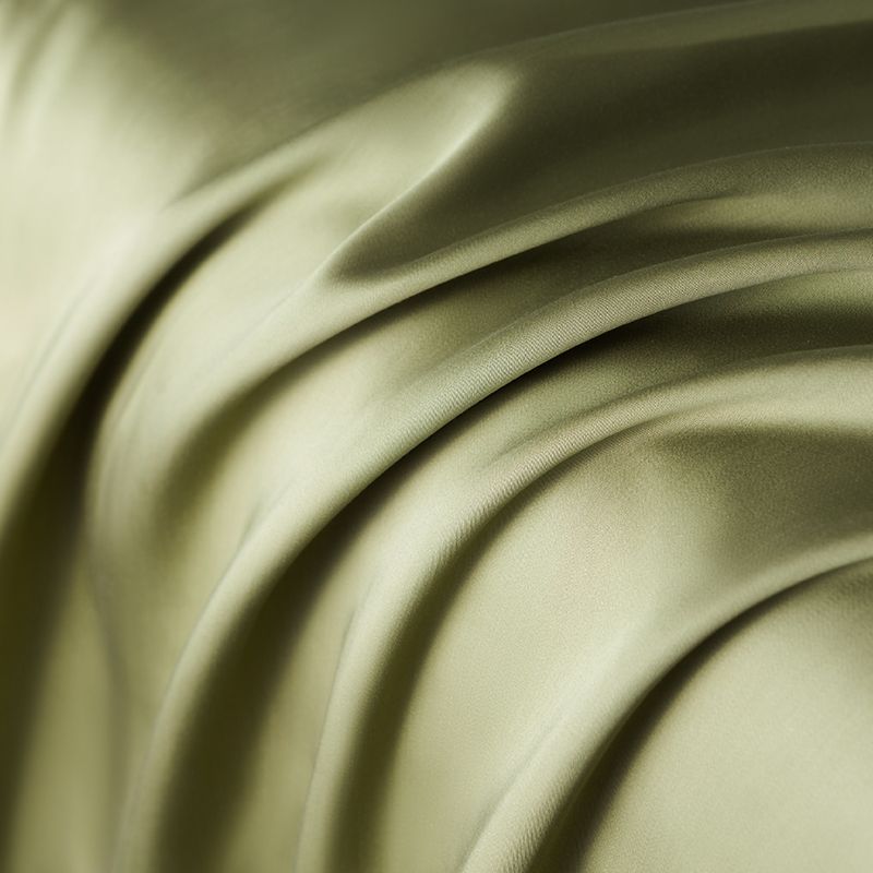 Satin Bed Sheet Solid Color Soft Skin-friendly Non-pilling Bed Sheet Set