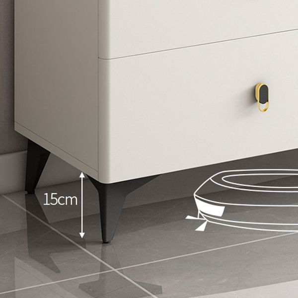 Contemporary Storage Chest Stone Dresser with 3/4/5/6/8 Drawers , 15.6 Inch Width