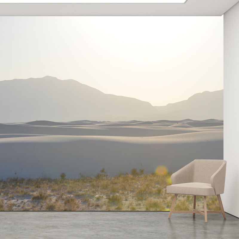 Desert Wall Mural Wallpaper Modern Style Mildew Resistant for Living Room