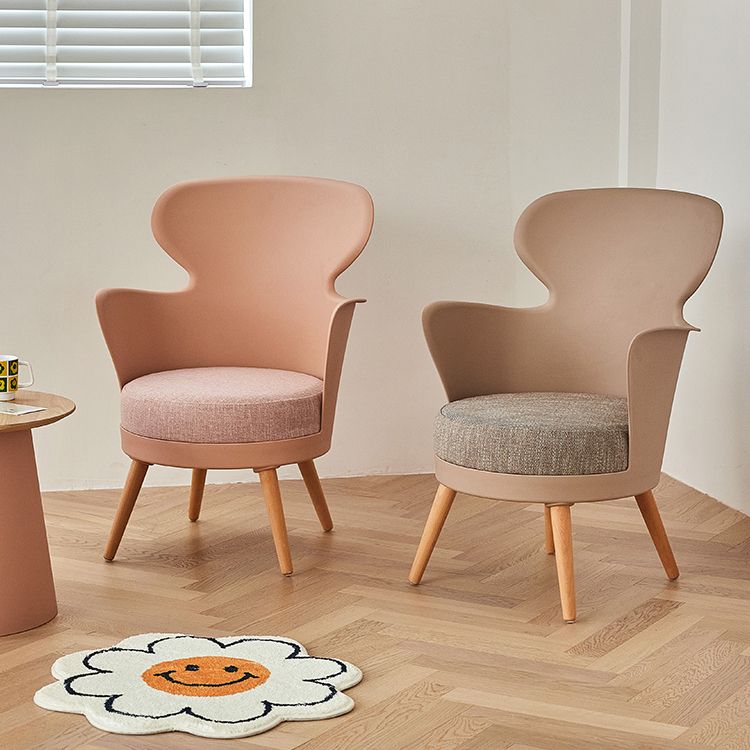 Modern Design Upholstered Dining Chairs Solid Back Chair for Home