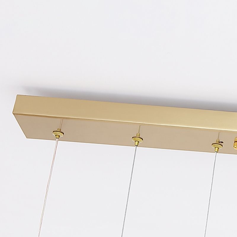 Modern Style Pendant Light LED Ball Shade Chandelier Light for Dining Room Kitchen