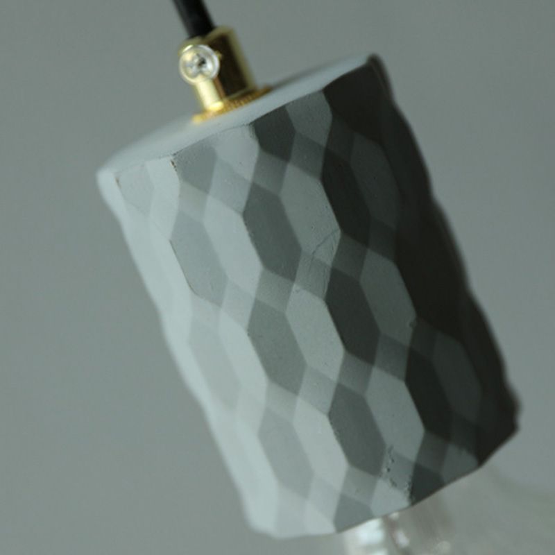 Indoor Bar Pendant Light Nordic Simple Style Cement Simple Light Hanging Light Fixture