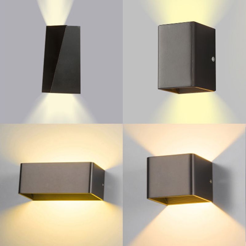 2 LA LIGHTS ALIMENTO MOTORE MONTRIO MONTO MOTORE MODERNO FISSATO DELLA SCONCE GEOMETRICA