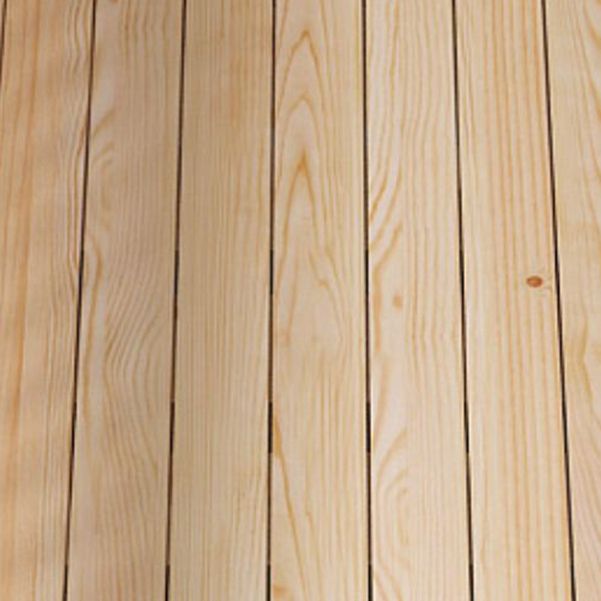 Washed Natural Pine Nursery Crib Modern Nursery Crib with Guardrail