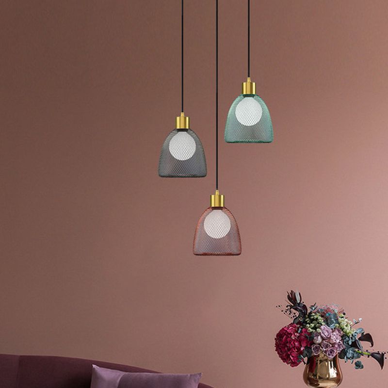 Metallic Bell Hangende lamp Modernist