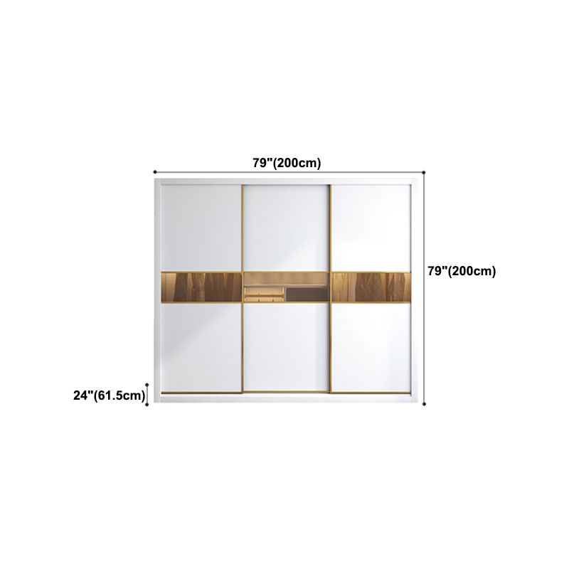 Sliding Wardrobe Cabinet With Drawer Modern Wardrobe Armoire