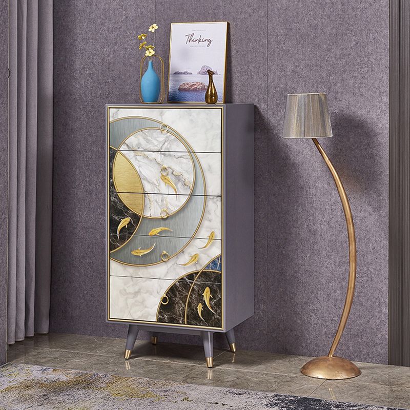 15.6-inch W Storage Chest Classic Glam Storage Chest Dresser