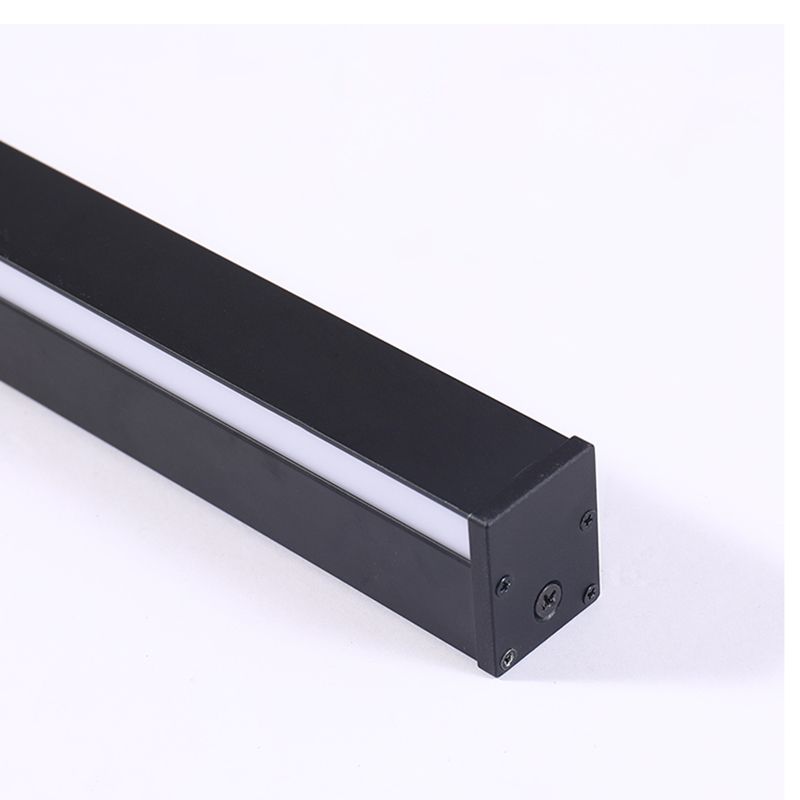 Estilo contemporáneo lámparas de luz lineal lineal aluminio 1 lámparas de pared LED de luz