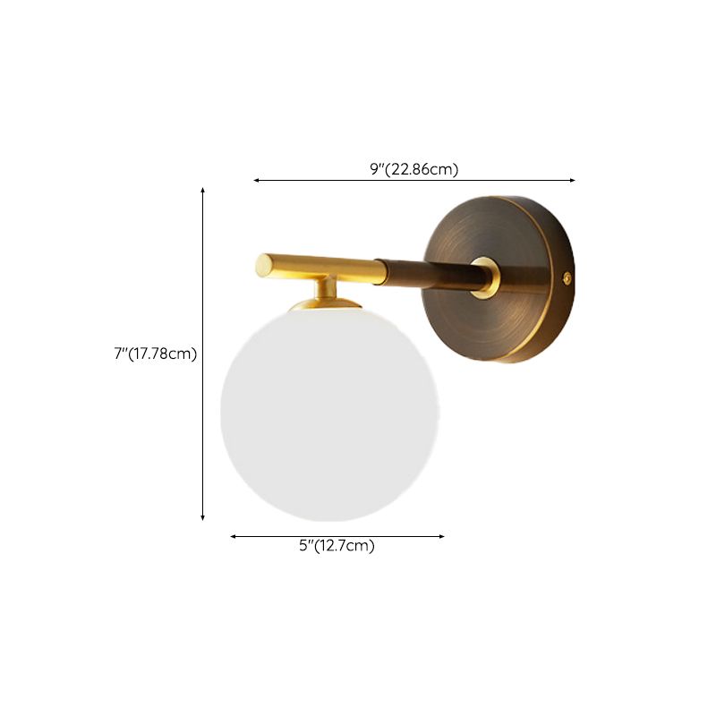 Contemporary 1/2-Light Bathroom Vanity Light Black Shaded Bath Bar