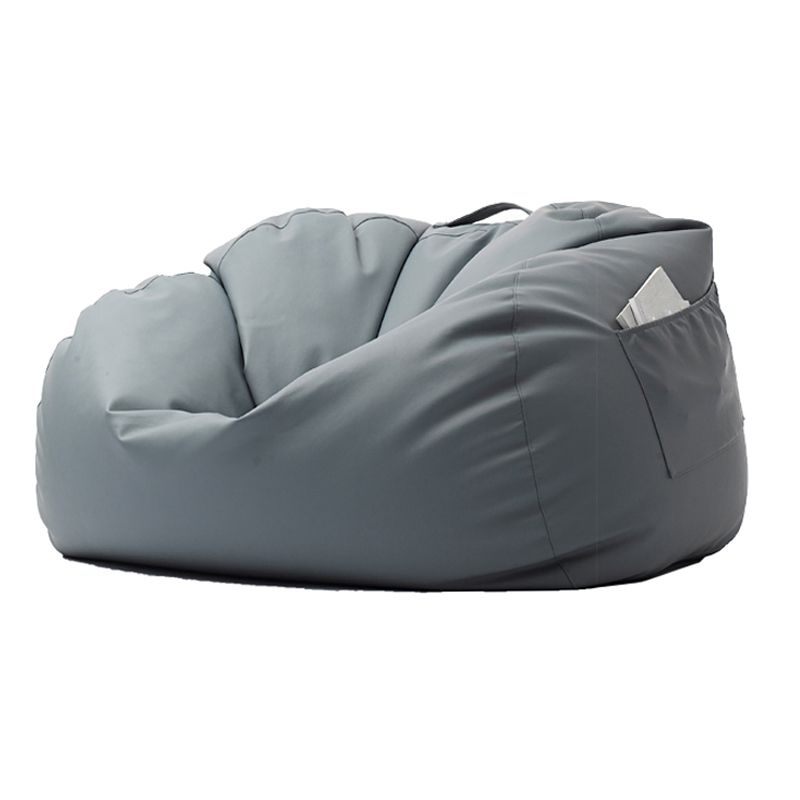 PU Arms Included Barrel Accent Chair with Fixed Back for Living Room and Bedroom