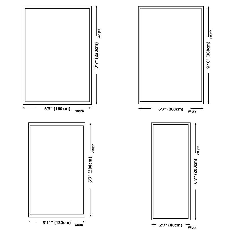 Trendy Triangle Pattern Area Rug Contemporary Aesthetic Indoor Carpet Polyester Anti-Slip Backing Carpet Living Room Rug