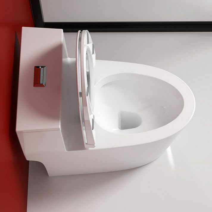 Contemporary One Piece Flush Toilet Floor Mounted Urine Toilet for Bathroom