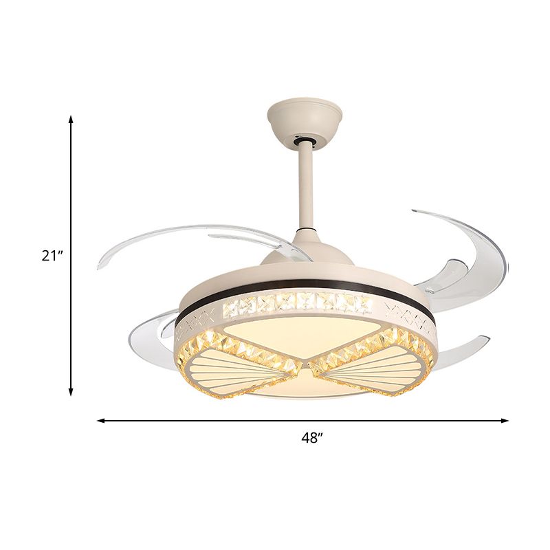Éclairage de ventilateur semi-rintu