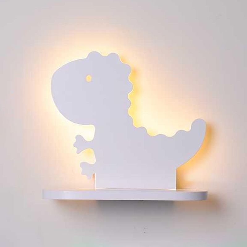 1 luminaire de luminaire luminaire créatif appliques en plastique de style macaron pour chambre à coucher