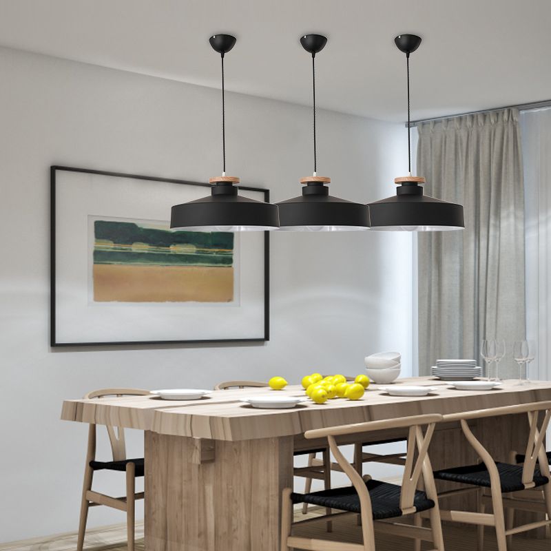 Couvre-pote Shape Hanging Lighting Modern Style Metal 1 Light Hanging Lamping for Dining Room