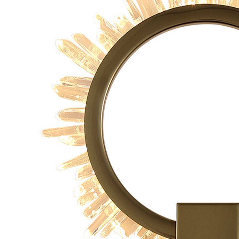 Runder Schatten 1-Licht Wandleuchte modern